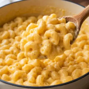 Homemade stovetop mac and cheese recipe