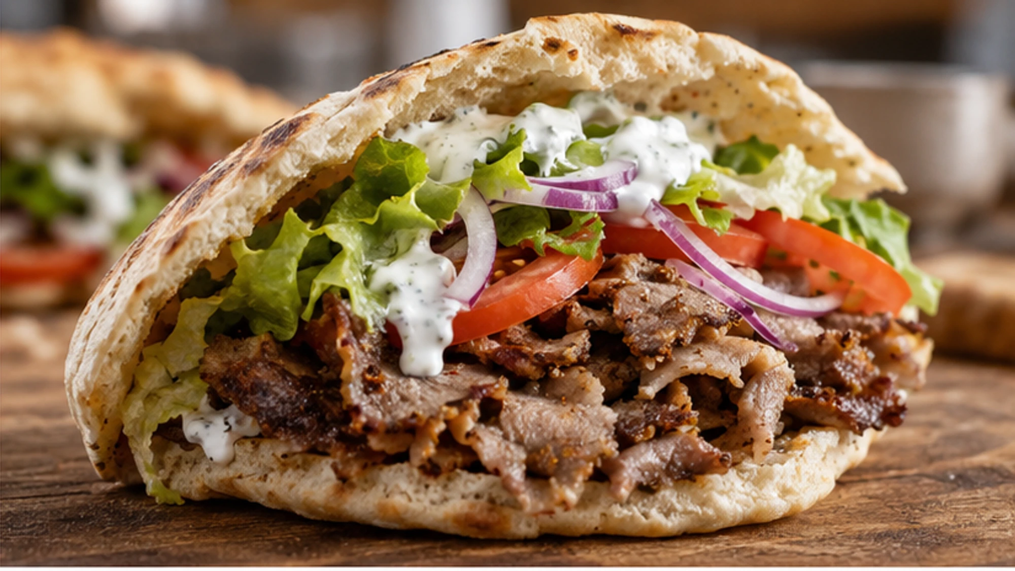 Ground beef and lamb mixture pressed into a thin sheet between parchment.